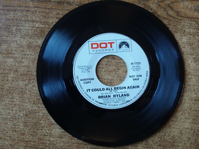 PROMO 1969 MINT--Brian Hyland-A Million To One/IT COULD ALL BEGIN AGAIN17222 45