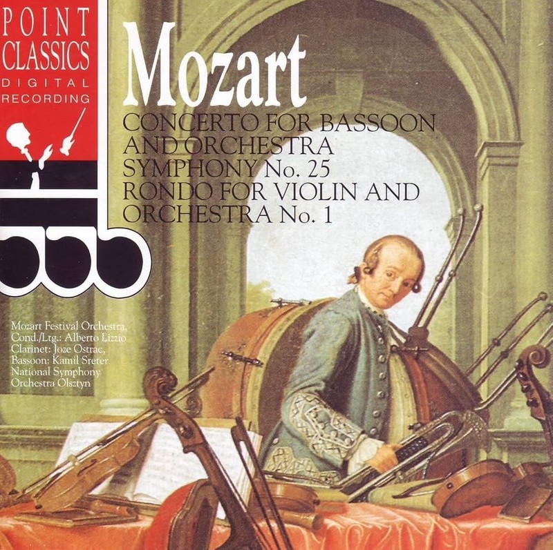 Mozart: Concerto for Bassoon and Orchestra, others – Point Classics CD