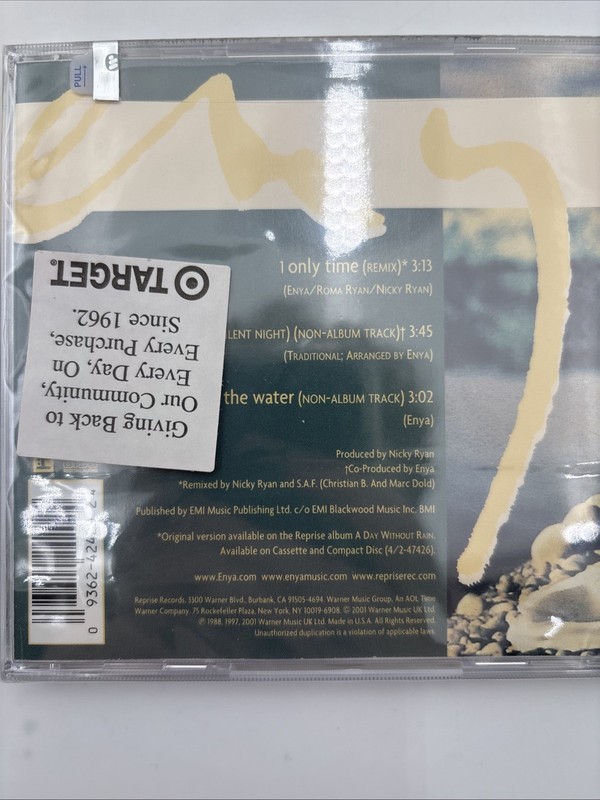 Only Time Audio CD Enya VG+ 9 42420-2 Sealed gallery