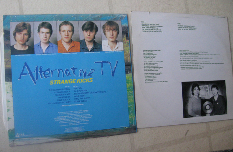 ALTERNATIVE TV PAIR(2) ORGL VINTAGE POST-PUNK LPs: "Vibing..." & "Strange Kicks" gallery