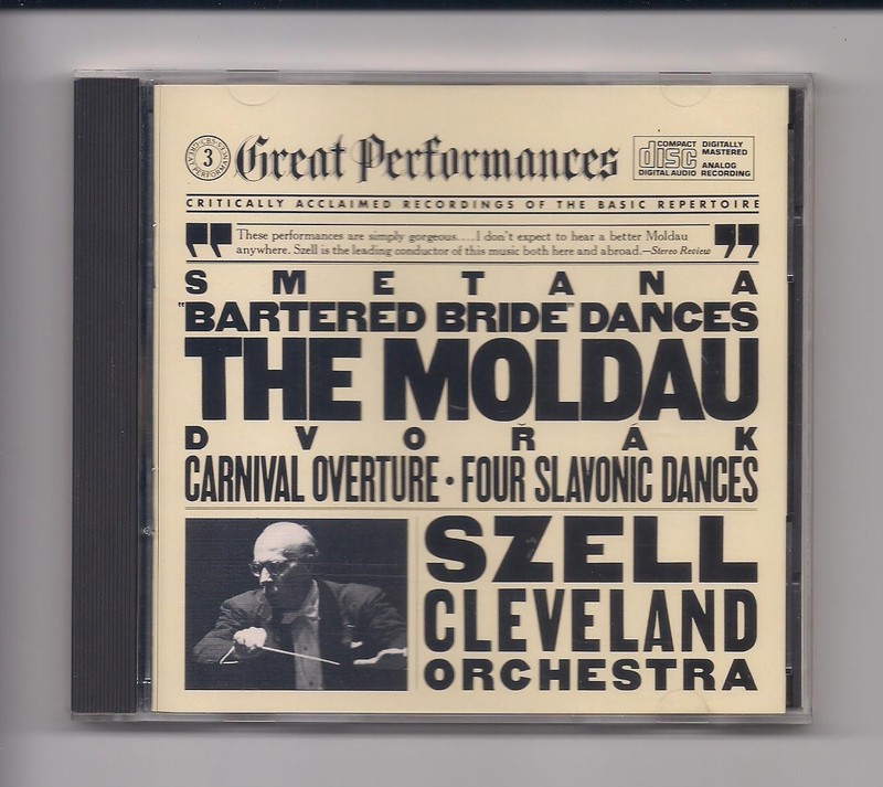 SMETANA – DVORAK – The Moldau – Carnival CD GEORGE SZELL Cleveland Orchestra
