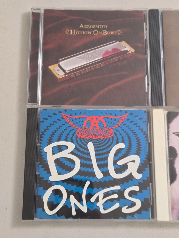 AEROSMITH CD Lot of 4 - Big Ones, Toys In The Attic & More - Classic Rock gallery
