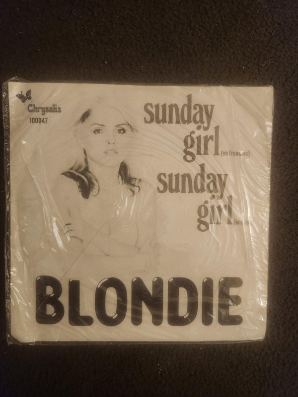 Blondie Sunday Girl (French) /Sunday Girl (English) 1978 45 Factory-Sealed Mint!