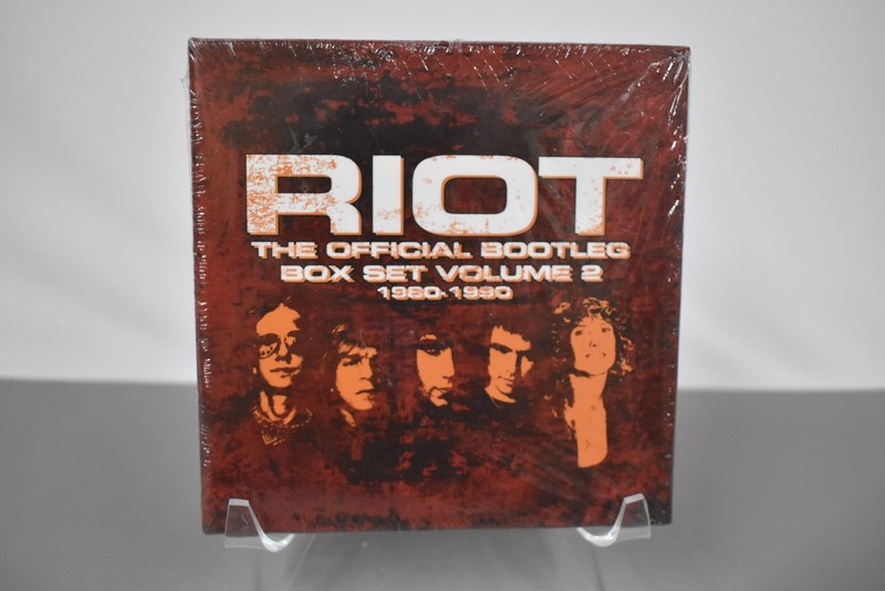 Riot: The Official Bootleg Box Set Volume 2 NEW SEALED -Heavy Metal