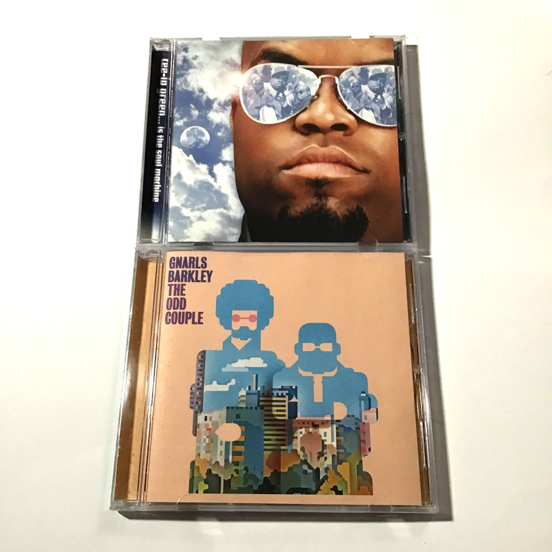2 CD Lot Cee-lo Green Is The Soul Machine, Gnarls Barkley The Odd Couple Hip-Hop