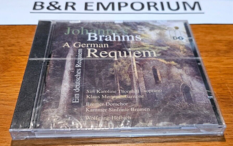 Johannes Brahms: A German Requiem (Ein Deutsches Requiem) 2002 Germany MDG Gold