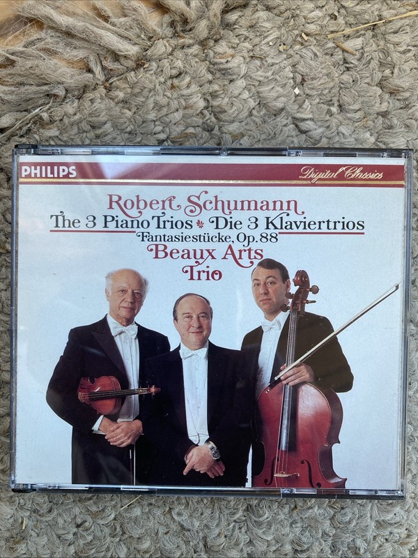 Schumann: The 3 Piano Trios; Die 3 Klavertrios Beaux Arts Trio (CD, 2007)