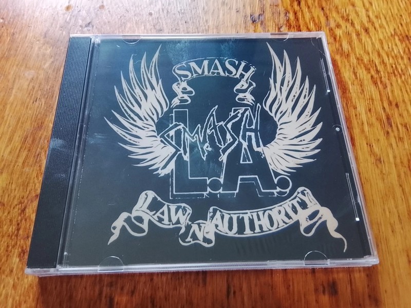 SMASH L.A. Law n Authority CD Ltd200 Glam Sleaze Hair Metal AOR rare Ana Black