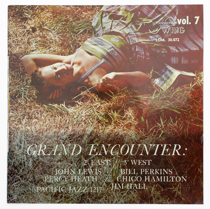 JOHN LEWIS Grand Encounter: 2° east 3° west french 1957 swing LDM 30072 FD LP