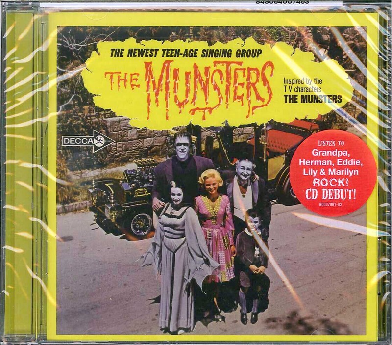 THE MUNSTERS Music Influenced By The TV Series CD New SEALED Official Reissue