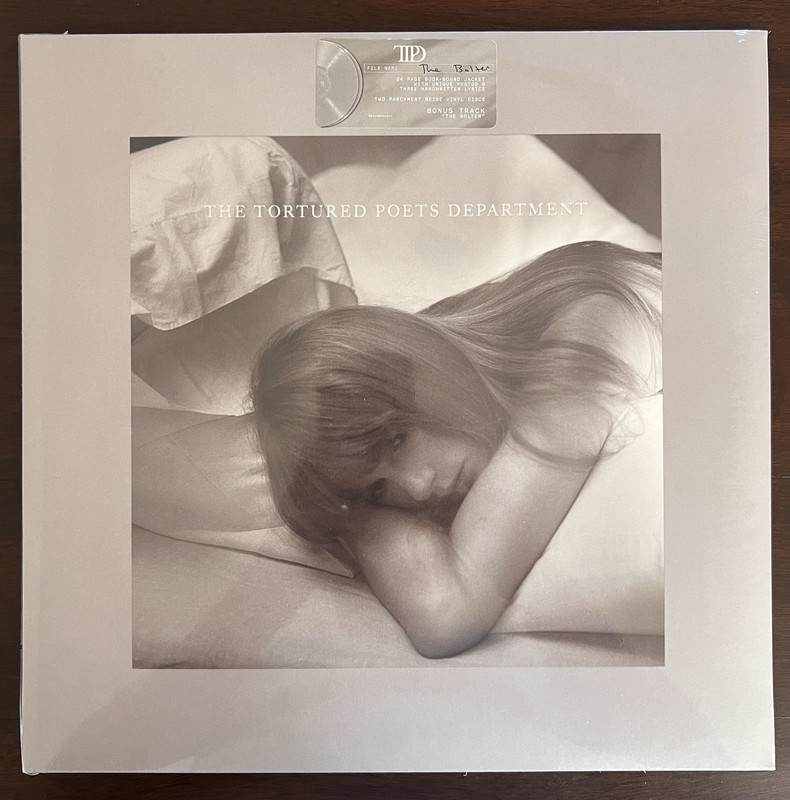 TAYLOR SWIFT The Tortured Poets Department TTPD Vinyl «THE BOLTER» NEW SEALED