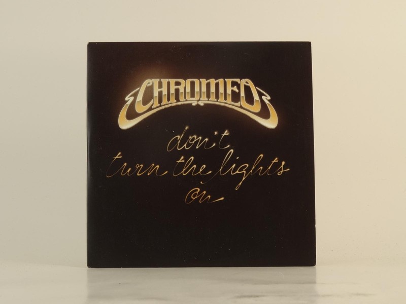 CHROMEO DON’T TURN THE LIGHTS ON (E16) 2 Track Promo CD Single including Card Sl