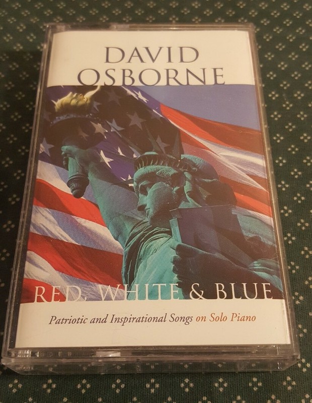 David Osborne Red White And Blue Cassette Tape