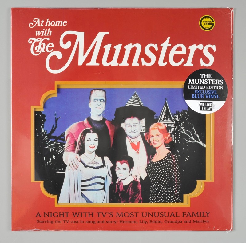 At Home With The Munsters Limited Edition Blue Vinyl Album RSD 2021 NEW Sealed