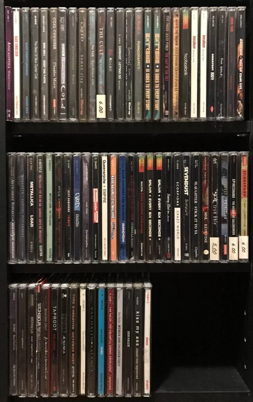 BUILD A 70s-00s HEAVY METAL, MODERN HARD ROCK CD COLLECTION- $5 + $5 unltd. ship