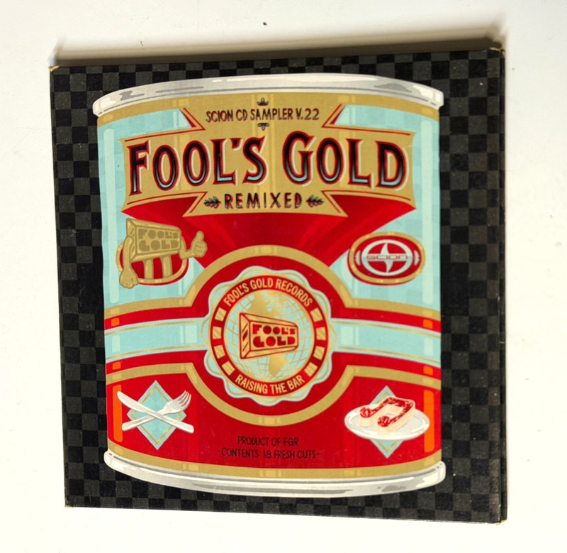 Scion FOOL’S GOLD REMIXED 2-CD PROMO SET Kid Cudi ~DJ Spinna~ CHROMEO FREE SHIP!