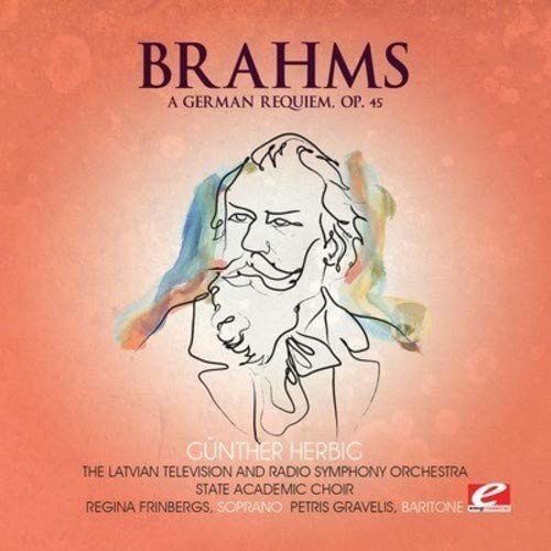 Johannes Brahms A GERMAN REQUIEM, OP. 45 (CD)