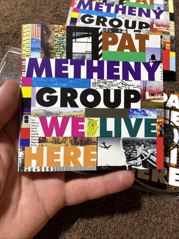 Pat Metheny Group CD We Live Here Album Jazz Fusion 1995 Jewel Case Music PMG gallery
