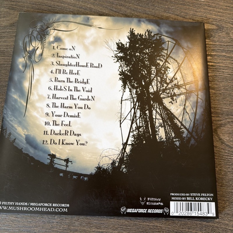 Mushroomhead LP Record Beautiful Stories For Ugly Children Megaforce Brown Vinyl gallery
