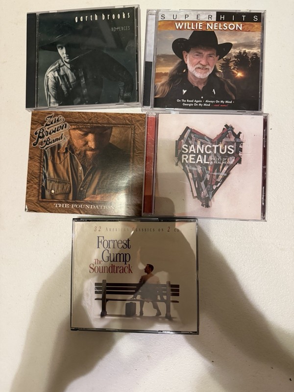 5 Pack of Compact Discs Various Artists