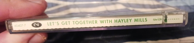 Let's Get Together with Hayley Mills (CD, Disney, 1998) - case wear/cut/stickers gallery