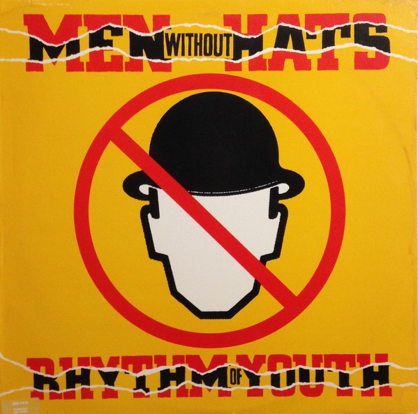 MEN WITHOUT HATS: Rhythm of Youth (Black Vinyl LP)- Backstreet Records