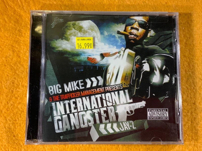 I6-67 JAY-Z & BIG MIKE INTERNATIONAL GANGSTER – SEALED – ADVISORY -2008 – CD RAP