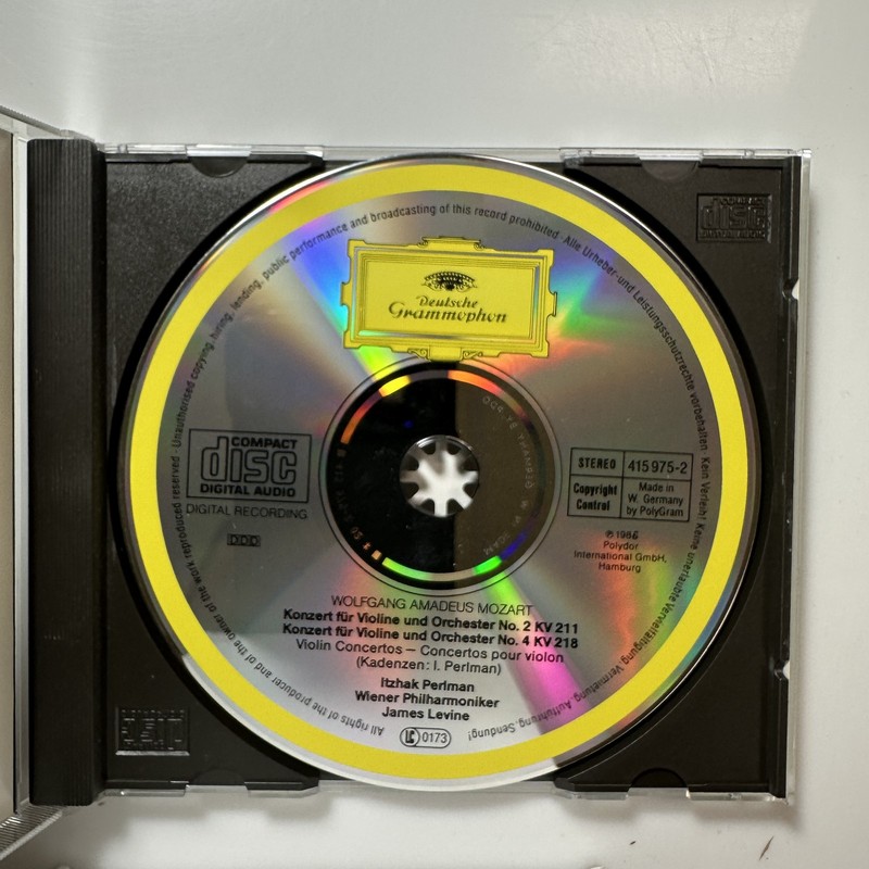 Violin Concertos Nos 2 & 4 CD Wolfgang Amadeus Mozart gallery