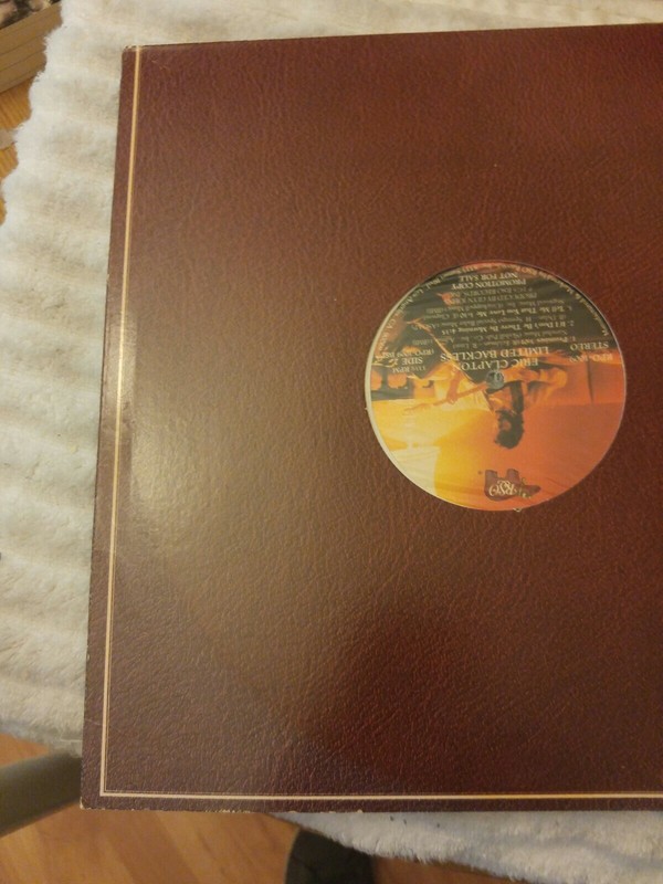 Eric Clapton-Limited Backless-ORIGINAL 1978 US White Vinyl PROMO LP-SEALED gallery
