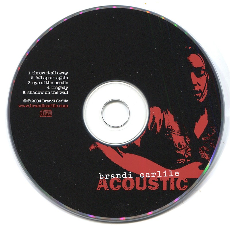 AUTOGRAPHED---- BRANDI CARLILE Acoustic 2004 CD Tragedy EYE OF THE NEEDLE 0519 gallery