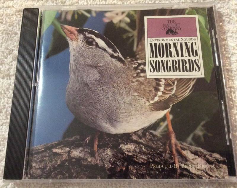Morning Songbirds Environmental Songs The Nature Company CD Relaxation Mediation