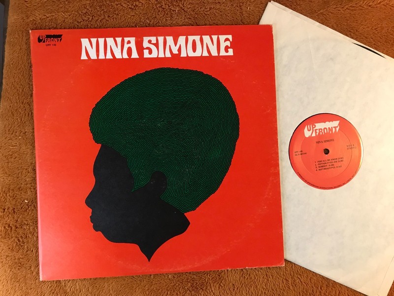 NINA SIMONE s/t Self-Titled Vinyl LP UpFront UPF-145 1971 Red Label jazz blues!