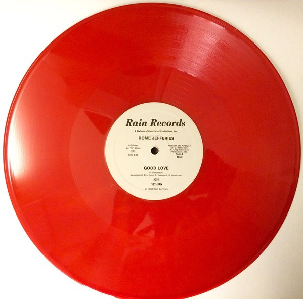 ROME JEFFERIES " GOOD LOVE " NEW 12 VINYL DANCE DISCO SOUL FUNK BOOGIE