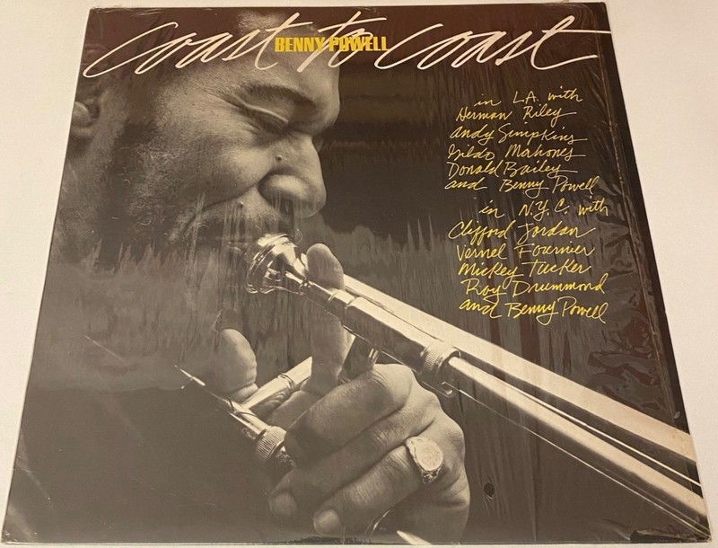 Benny Powell Coast To Coast Private Spiritual Jazz Clifford Jordan VG++/NM- LP