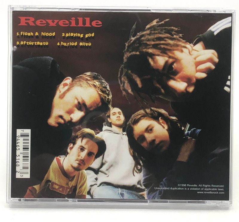 Reveille – Reveille CD 1998 Debut EP Nu Metal Hard Rock Reveille Records Disc NM gallery