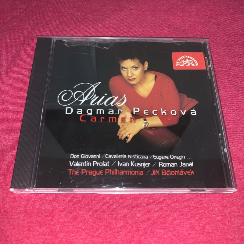 Arias: Carmen, Don Giovani, Cavalleria Rusticana, Eugene Onegin (CD 2002 Czechia