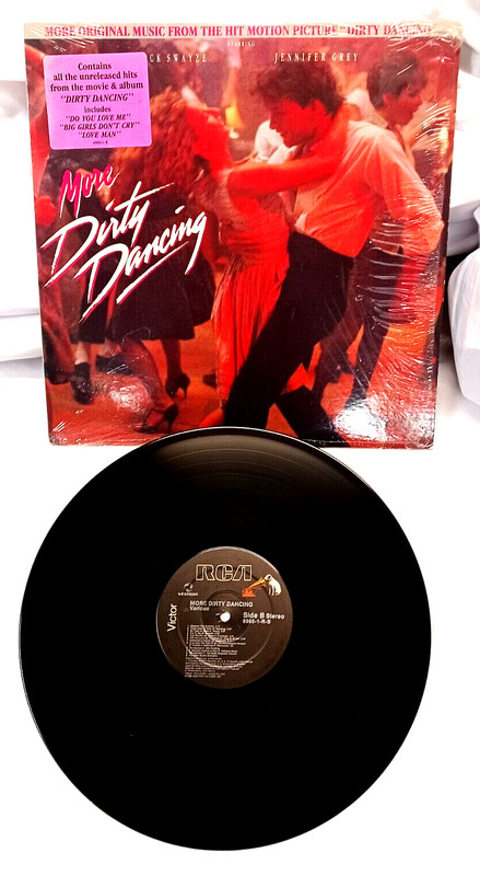 1988 VICTOR RCA RECORDS PATRICK SWAYZE DIRTY DANCING MOTION SOUNDTRACK LP VINYL