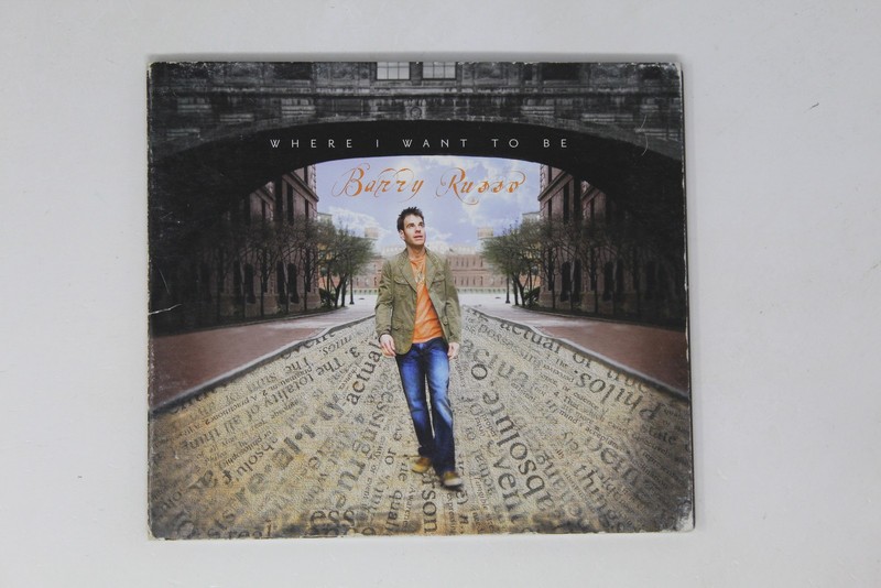 Barry Russo Where I Want to Be Music CD Album