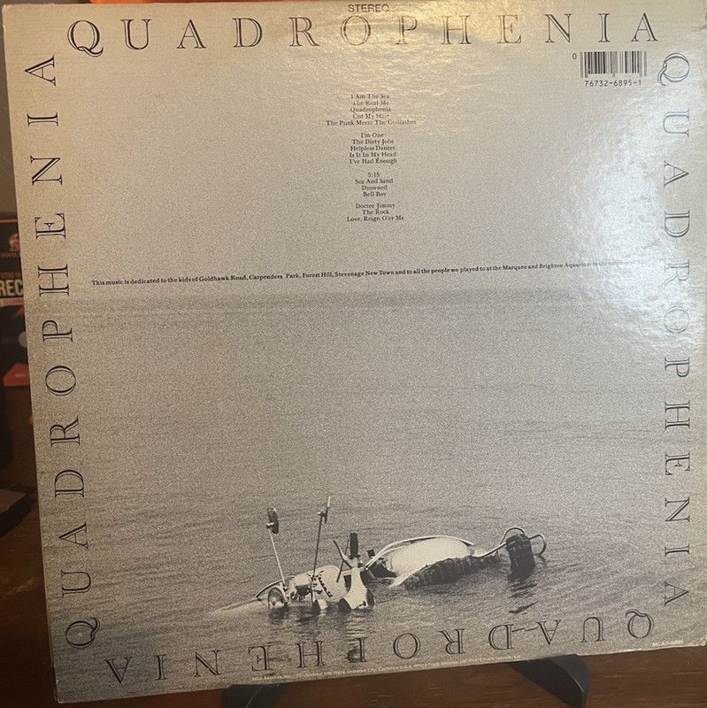 1973 The Who First Press - Quadrophenia - Hard Rock Vinyl Record Album - NM/NM+ gallery