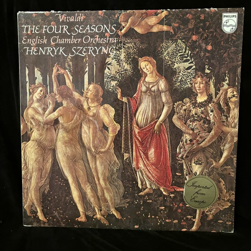 HENRYK SZERYNG violin – VIVALDI The Four Seasons – PHILIPS ST LP
