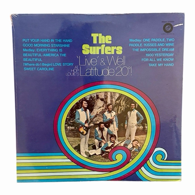 The Surfers – Live & Well at Hop Louie’s Latitude 20 – 1971 Daybreak Records LP