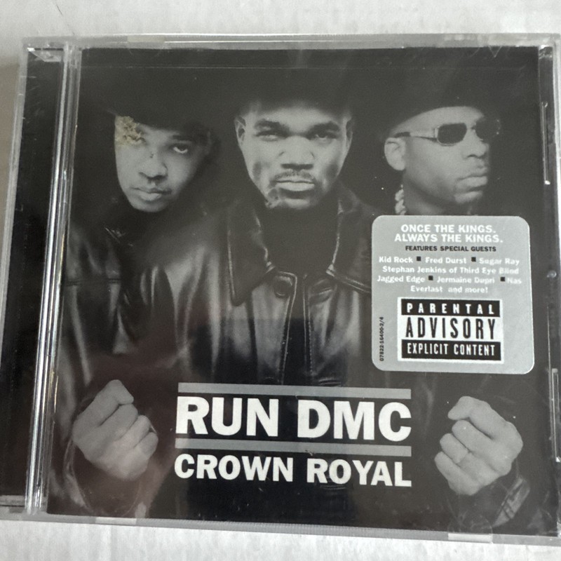 Crown Royal [PA] by Run-D.M.C. (CD, 1999, Arista) STORE SEALED OOP & RARE ; HYPE