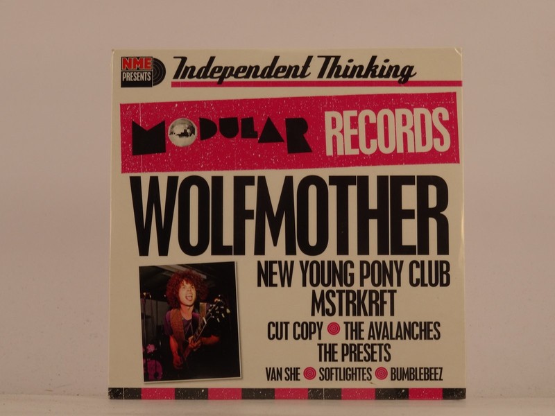 VARIOUS ARTISTS MODULAR RECORDS (150) 11 Track Promo CD Album including Card Sle