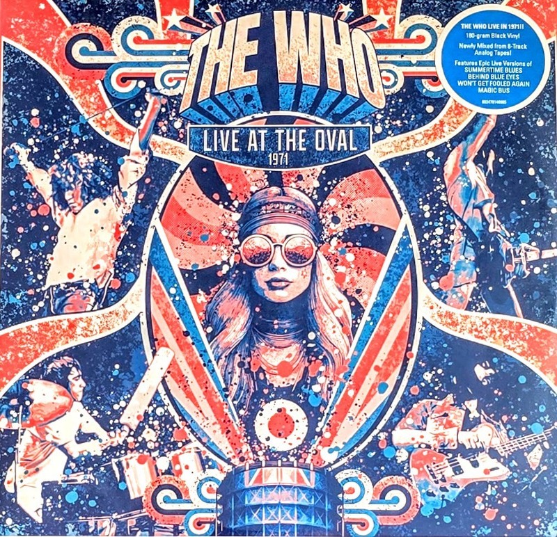 THE WHO – LIVE AT THE OVAL 1971 – 180-GRAM VINYL 2-LP SET » NEW, SEALED «