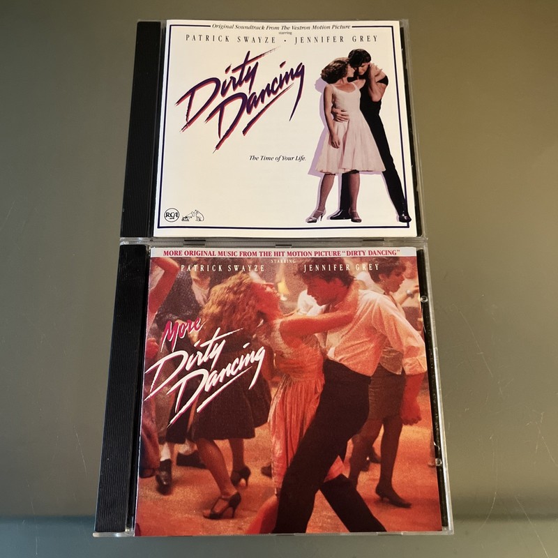 💿 Dirty Dancing & More Dirty Dancing Original Soundtracks | VG+ | Fast 🚚