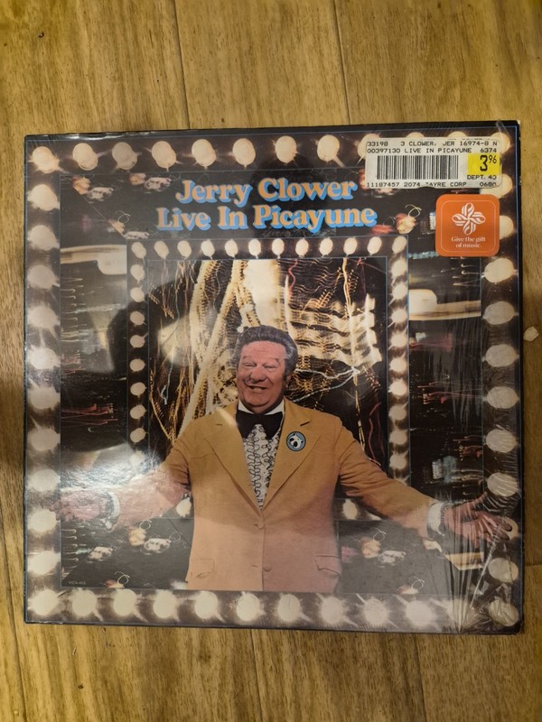 Jerry Clower Live In Picayune MCA Records 12″ Vinyl LP Comedy Stand-Up