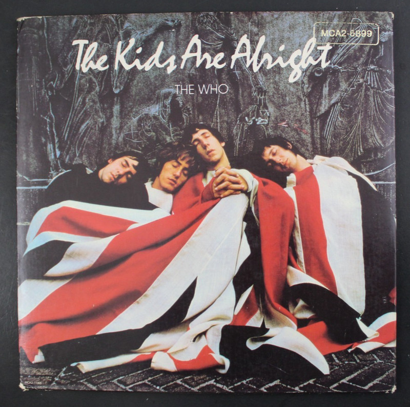THE WHO THE KIDS ARE ALRIGHT 1979 Vinyl 2X LP Gold Stamp MCA2-6899 + BOOKLET (5)