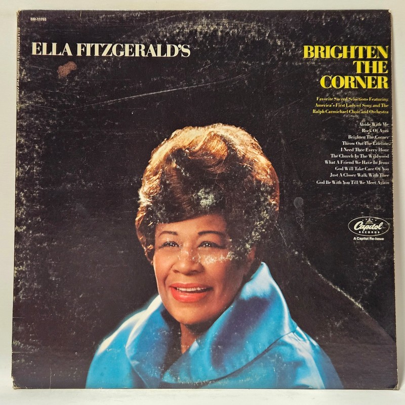 Ella Fitzgerald – Brighten The Corner – 1968 Jazz – EX – Ultrasonic Clean