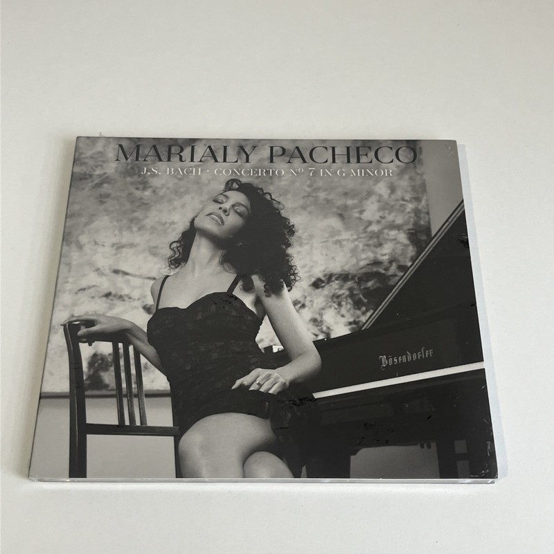 Marialy Pacheco : J.S. Bach Concerto No 7 in G Minor CD (2025) ***NEW***
