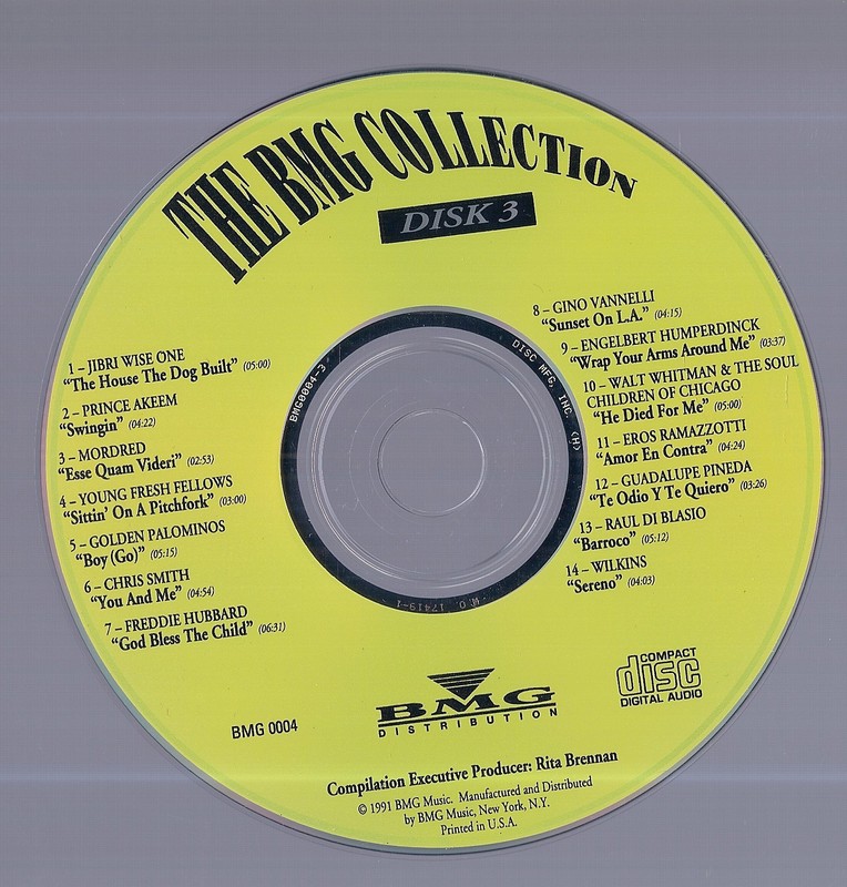 BMG Collection (CD,1991) gallery
